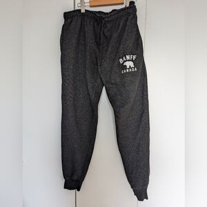 Banff National park joggy bottom with bear paws on ya butt XXL